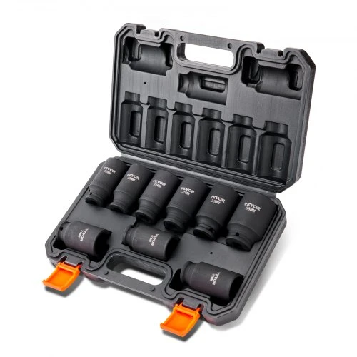 Koduva Smūginių galvučių rinkinys VEVOR SS217809A, 13 mm pavara, 9 dalių, 29-38 mm