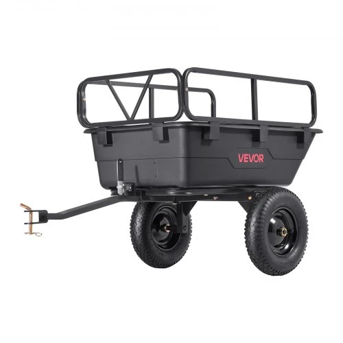 Koduva Sodo priekaba VEVOR BTC-001D, 283 l, iki 227 kg, PP, 144 x 58 x 69 cm