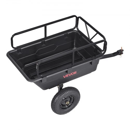 Koduva Sodo priekaba VEVOR BTC-001D, 283 l, iki 227 kg, PP, 144 x 58 x 69 cm