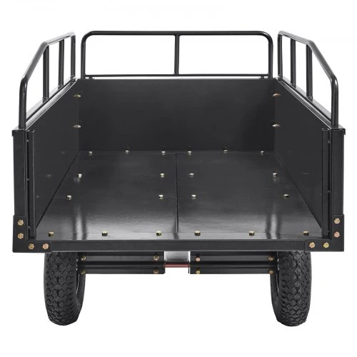 VEVOR Sodo priekaba BTC002C, juoda, geležis, 200 x 66 x 76 cm, 0,43 m³, iki 340 kg