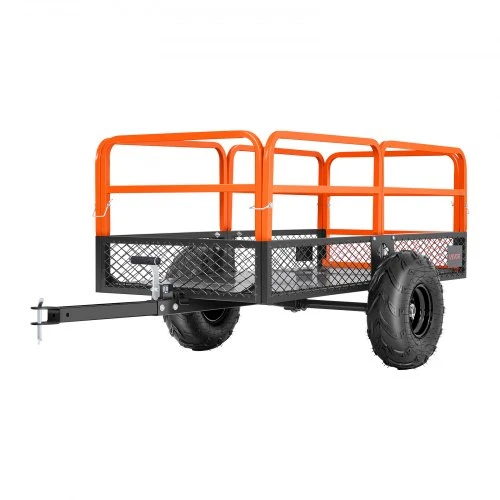 VEVOR Sodo priekaba TC4278, plieninė, 623 l, iki 725 kg, 221 x 73,5 x 83,5 cm