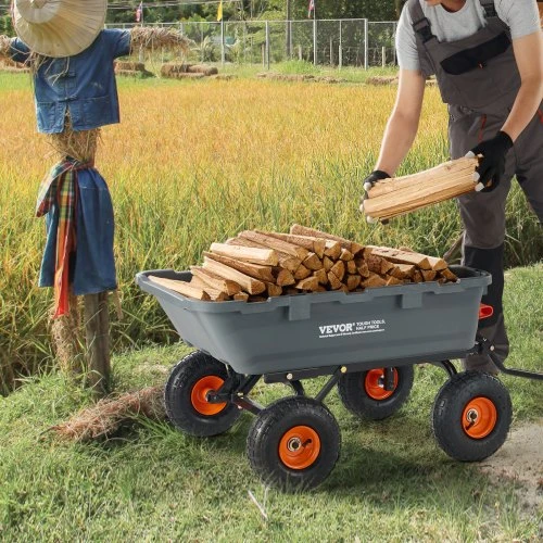 Koduva Sodo savivartis vežimėlis VEVOR TC4270, iki 363,6kg, 173 x 71 x 82 cm
