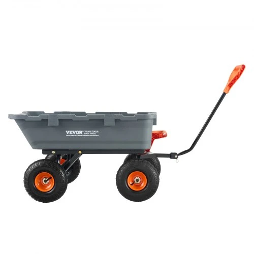 Koduva Sodo savivartis vežimėlis VEVOR TC4270, iki 363,6kg, 173 x 71 x 82 cm