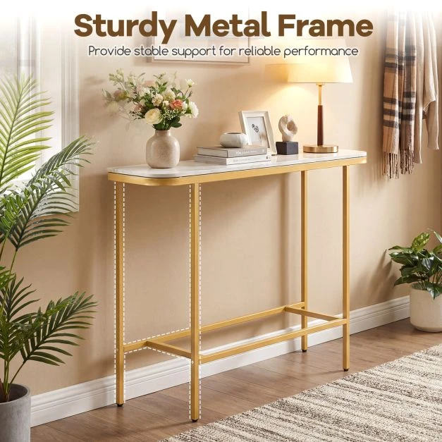 Promotion Sofa staliukas su dirbtinio marmuro viršumi