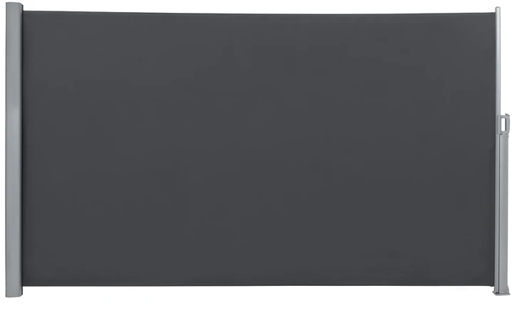 Songmics Šoninė markizė, 180 x 400 cm, aliuminis ir PU dengtas poliesteris, antracito