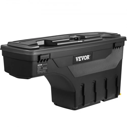 VEVOR Šoninė pikapo dėžė įrankiams, kairė+dešinė, Chevrolet Silverado 1500 / GMC Sierra 1500 2019-2020, juoda, 25 l