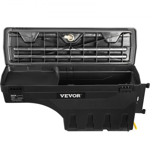 VEVOR Šoninė pikapo dėžė įrankiams, kairė+dešinė, Chevrolet Silverado 1500 / GMC Sierra 1500 2019-2020, juoda, 25 l