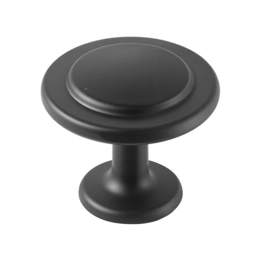 VEVOR Spintelių rankenėlės, 30 vnt., 31 mm, juodos, cinko lydinys