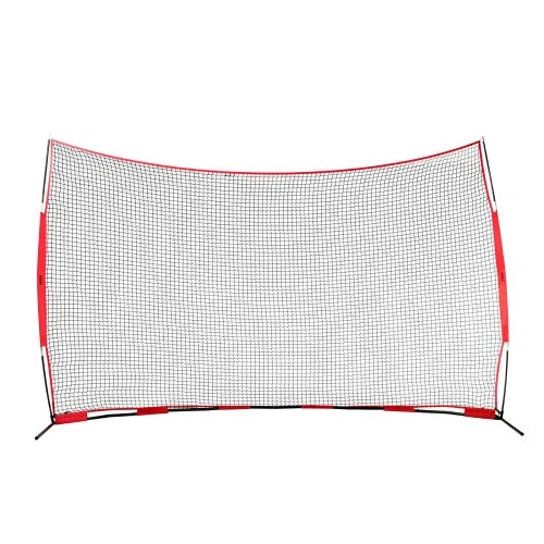 VEVOR Sportinė apsauginė užtvaros tinklinė, 507 x 140 x 312 cm, su nešiojimo krepšiu