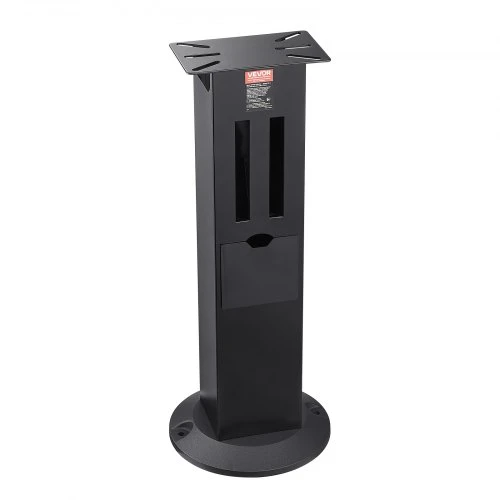 VEVOR Stalinis šlifuoklio stovas GS-C, juodas, ketaus ir plieno, 35 x 35 x 84 cm