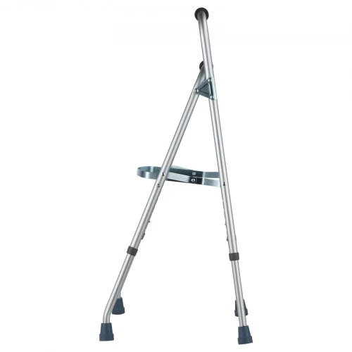 VEVOR Standartinė vaikštynė, sulankstoma, reguliuojamo aukščio 77-89 cm, aliuminis
