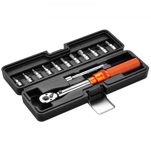 VEVOR Sukimo momento rakto rinkinys, 6 mm pavara, 2,3-22,6 N·m, oranžinis