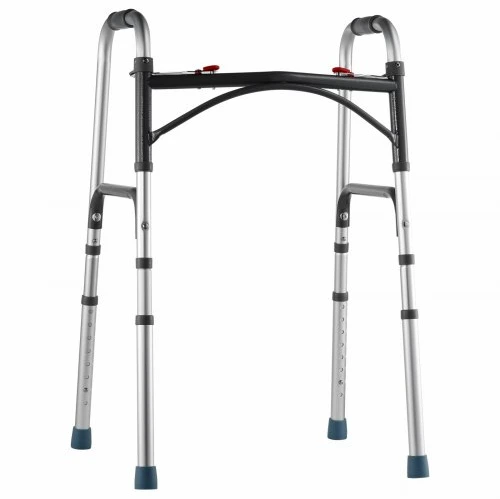 VEVOR Sulankstoma vaikštynė, aliuminė, reguliuojamas aukštis 82-100 cm, iki 159 kg