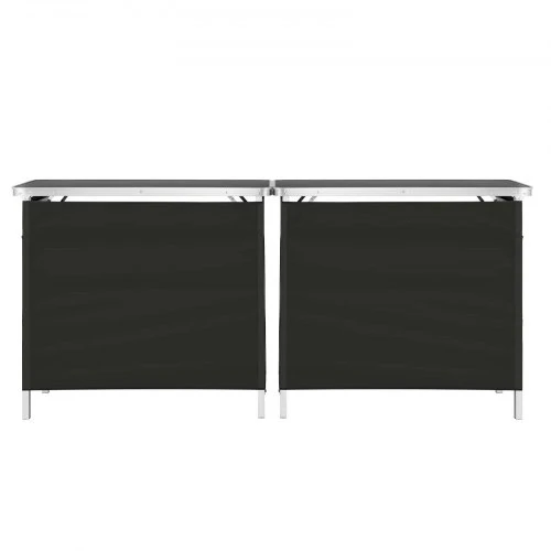 VEVOR Sulankstomas nešiojamas baro stalas, 2 vnt., 98 x 39 x 87 cm, su nešiojimo krepšiu