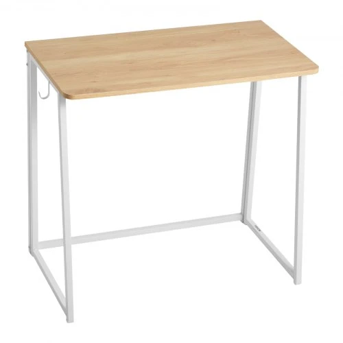 Koduva Sulankstomas rašomasis stalas VEVOR ZH605, 80 x 40 x 75 cm, ąžuolo spalvos / baltas