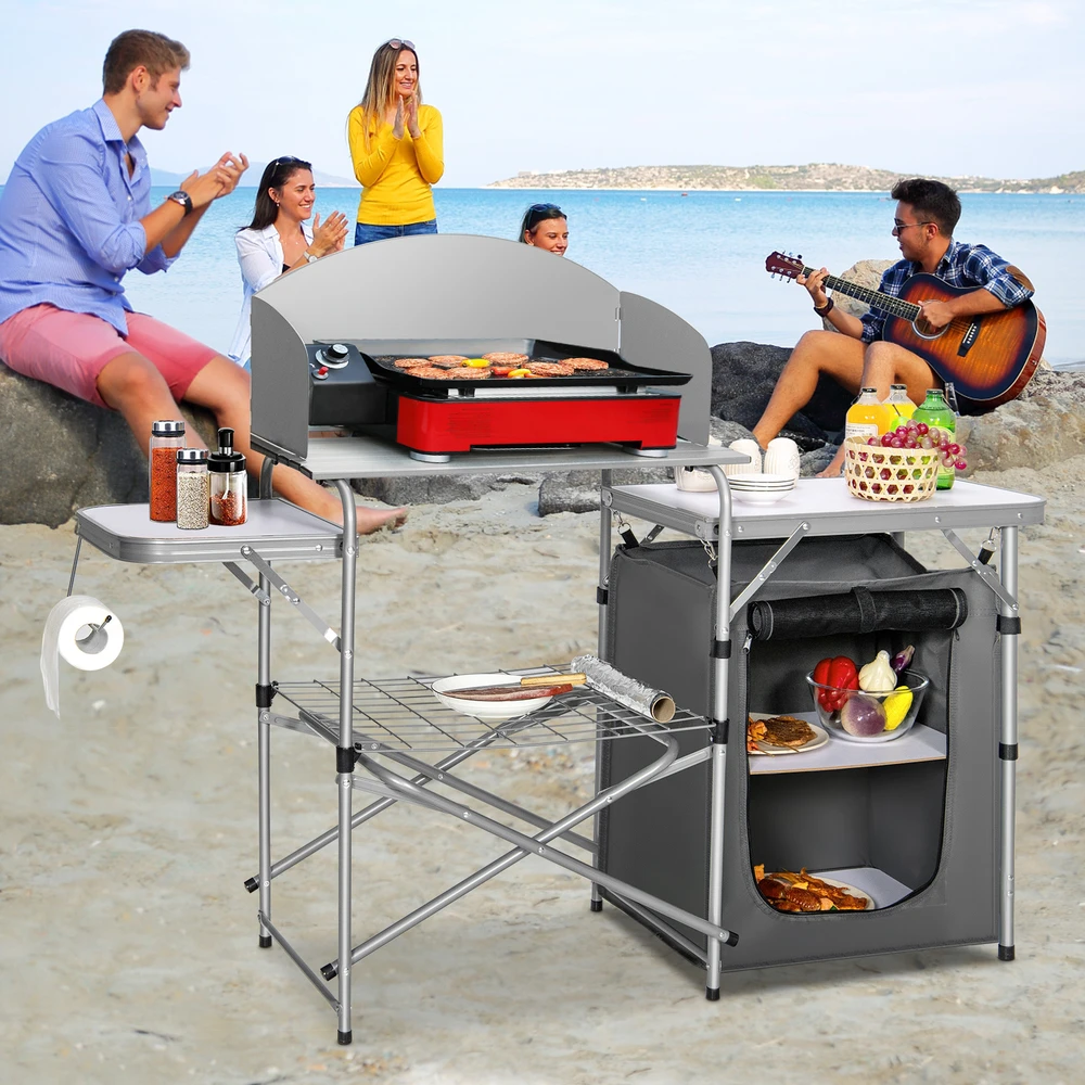 Promotion Sulankstomas stovyklavimo stalas RTOP70542GR