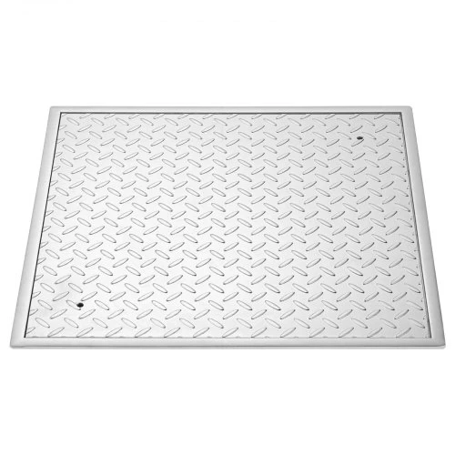 Koduva Šulinio dangtis su rėmu VEVOR, anglinis plienas, 500 x 500 mm