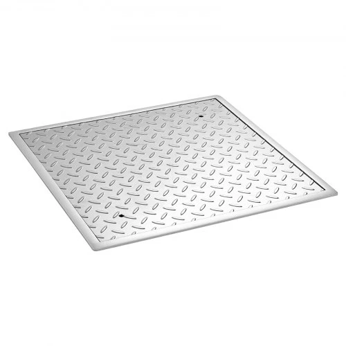 Koduva Šulinio dangtis su rėmu VEVOR, anglinis plienas, 500 x 500 mm