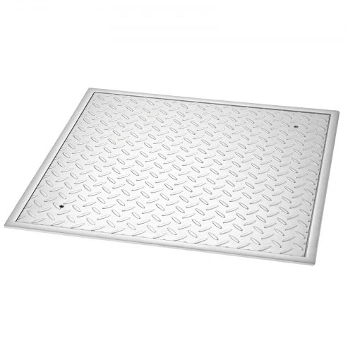 Koduva Šulinio dangtis su rėmu VEVOR, anglinis plienas, 500 x 500 mm