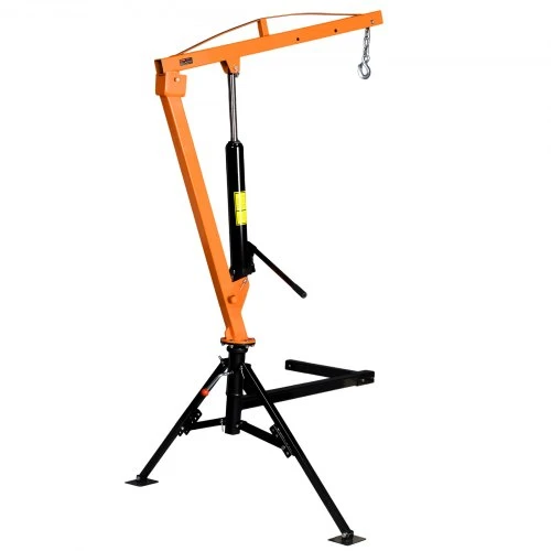 VEVOR Sunkvežimio kranas HZ-05, iki 453,6kg, anglinis plienas, 145 x 120 x 116 cm
