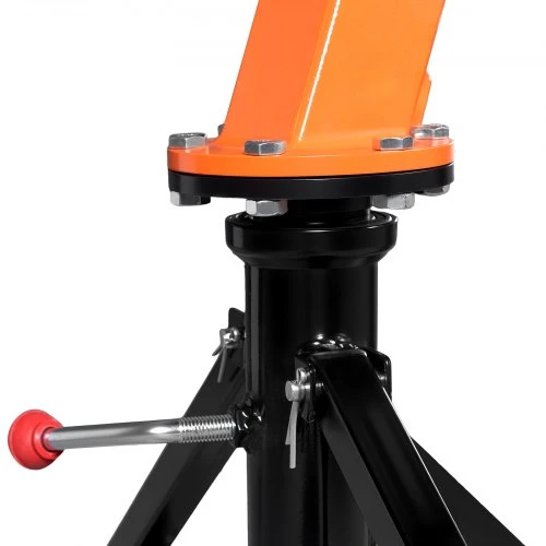 VEVOR Sunkvežimio kranas HZ-06, iki 680 kg, iš anglinio plieno, 145 x 119 x 215 cm