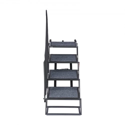 VEVOR Šuns laiptai automobiliui, 4 pakopų, 56 x 17 x 50 cm, iki 181 kg