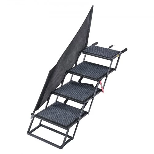 VEVOR Šuns laiptai automobiliui, 4 pakopų, 56 x 17 x 50 cm, iki 181 kg