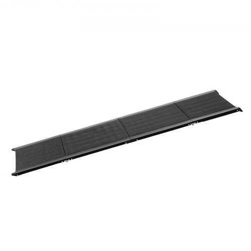 VEVOR Šunų rampa automobiliui, sulankstoma, aliuminio lydinys ir Oksfordo audinys, juoda, 180 x 51 cm