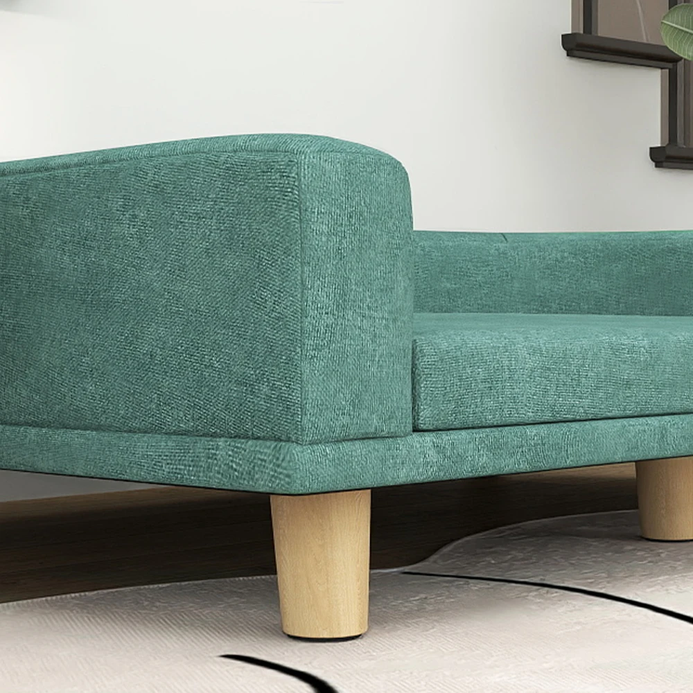 Aosom Šunų sofa-lova, žalia, 98 x 67 x 25 cm