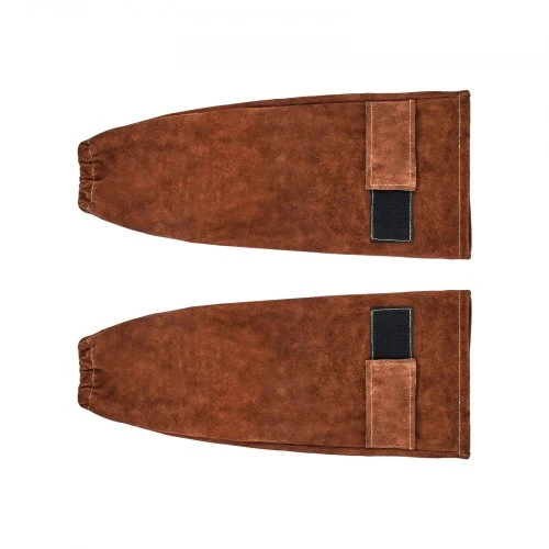VEVOR Suvirinimo rankovės AP-9119, rudos, karvės odos, 46 x 10 cm