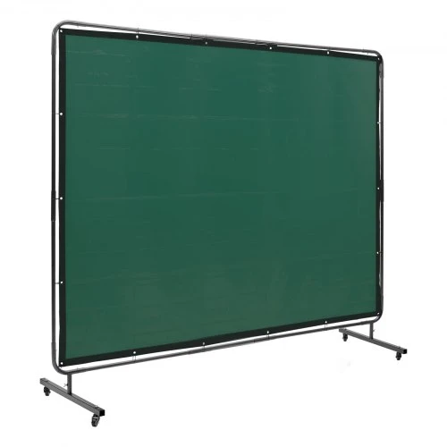 VEVOR Suvirinimo uždanga su rėmu XU-2313, žalia, 183 x 244 cm