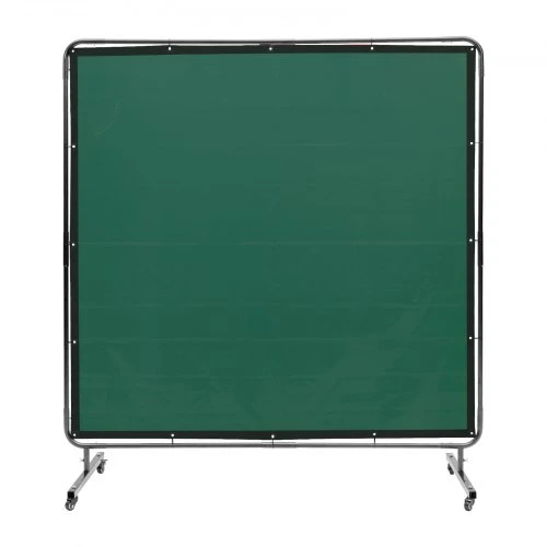 VEVOR Suvirinimo užuolaida su rėmu XU-2310, 180 x 180 cm, žalia