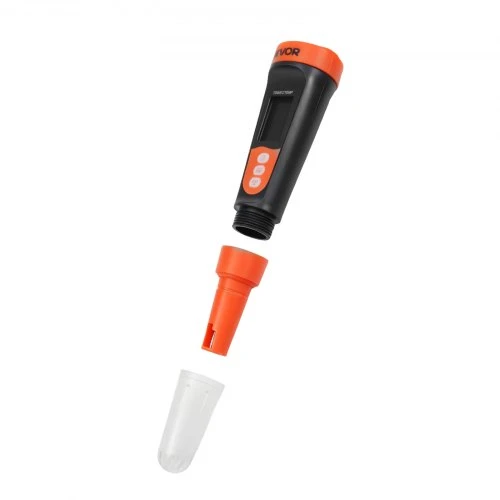 Koduva TDS matuoklis VEVOR A6, oranžinis / juodas, ABS plastikas, 18 x 4 x 4 cm