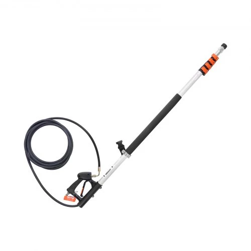 VEVOR Teleskopinis aukšto slėgio plovimo antgalio kotas, aliuminis, iki 636 cm, 275 bar