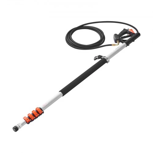 VEVOR Teleskopinis aukšto slėgio plovimo antgalio kotas, aliuminis, iki 636 cm, 275 bar