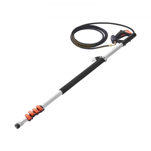 VEVOR Teleskopinis aukšto slėgio plovyklos antgalis, aliuminis, iki 636 cm, 275 bar