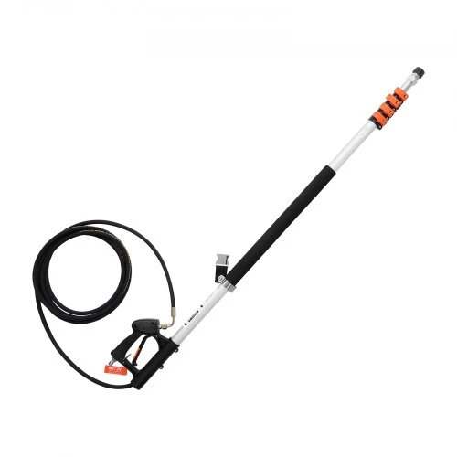 VEVOR Teleskopinis aukšto slėgio plovyklos antgalis, aliuminis, iki 636 cm, 275 bar