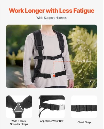 VEVOR Teleskopinis aukšto slėgio plovyklos antgalis, aliuminis, iki 636 cm, 275 bar