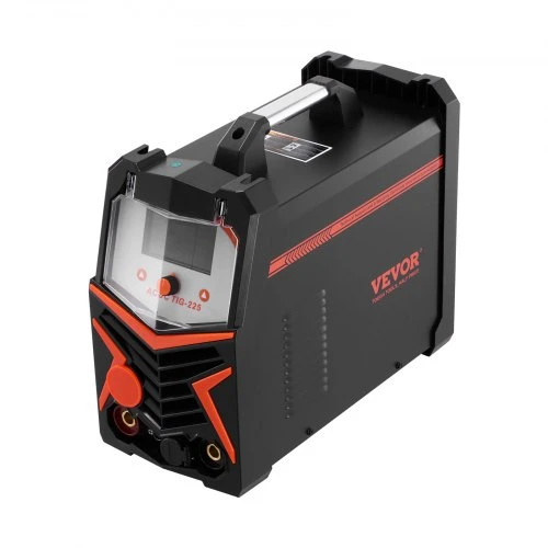 Koduva TIG suvirinimo aparatas VEVOR ACDC TIG-225, 225 A, 6-in-1, aliuminiui, 43 x 21 x 36 cm