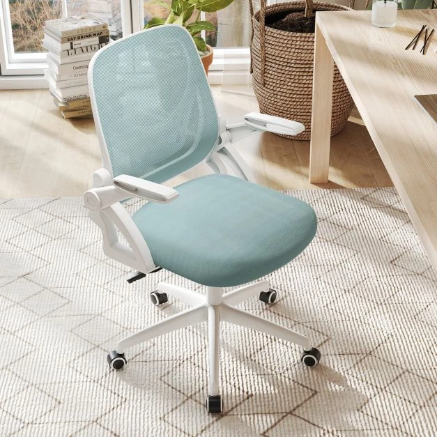 Promotion Tinklelis ergonomiška biuro kėdė su juosmens atrama, mėlyna