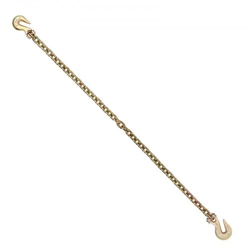VEVOR Tow grandinė G80, 3/8" x 10,3 pėdos, su Clevis Grab Hooks, 7100 lbs