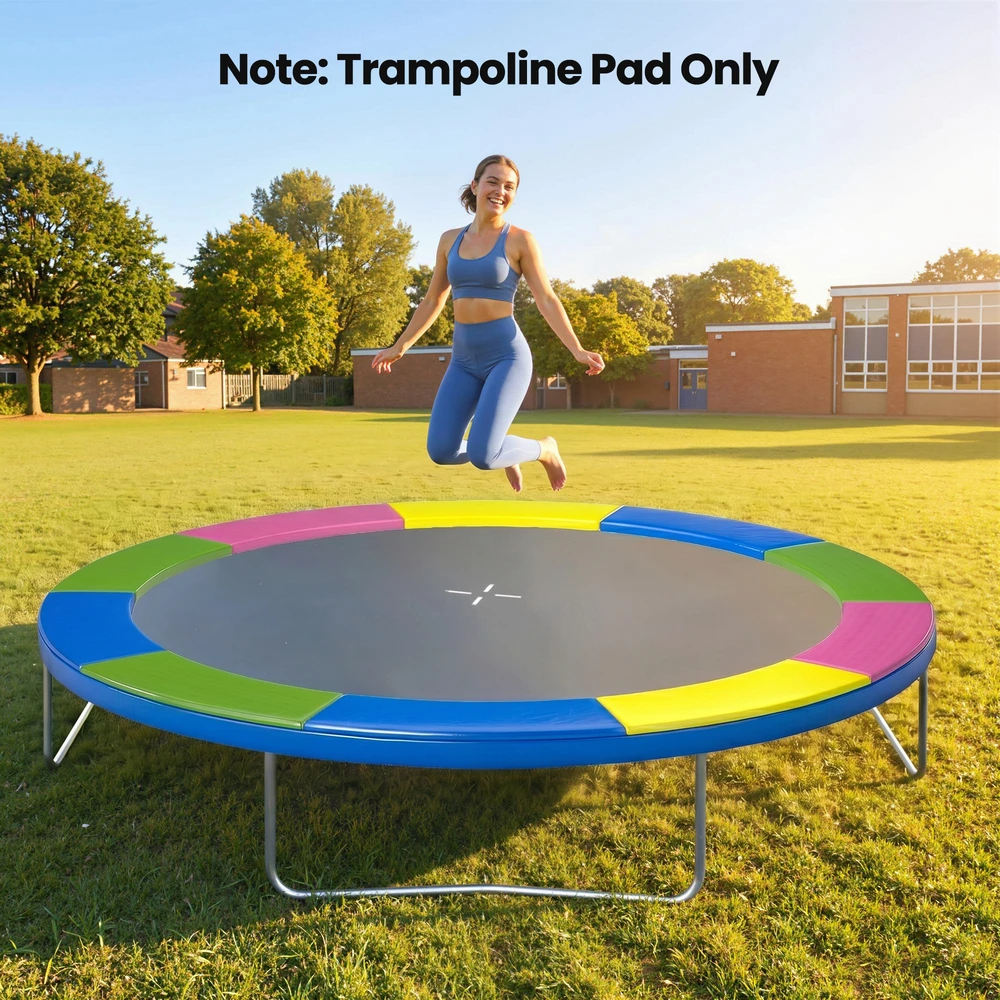Aosom Trampolino krašto danga, Ø305 x 30 cm, spalvota