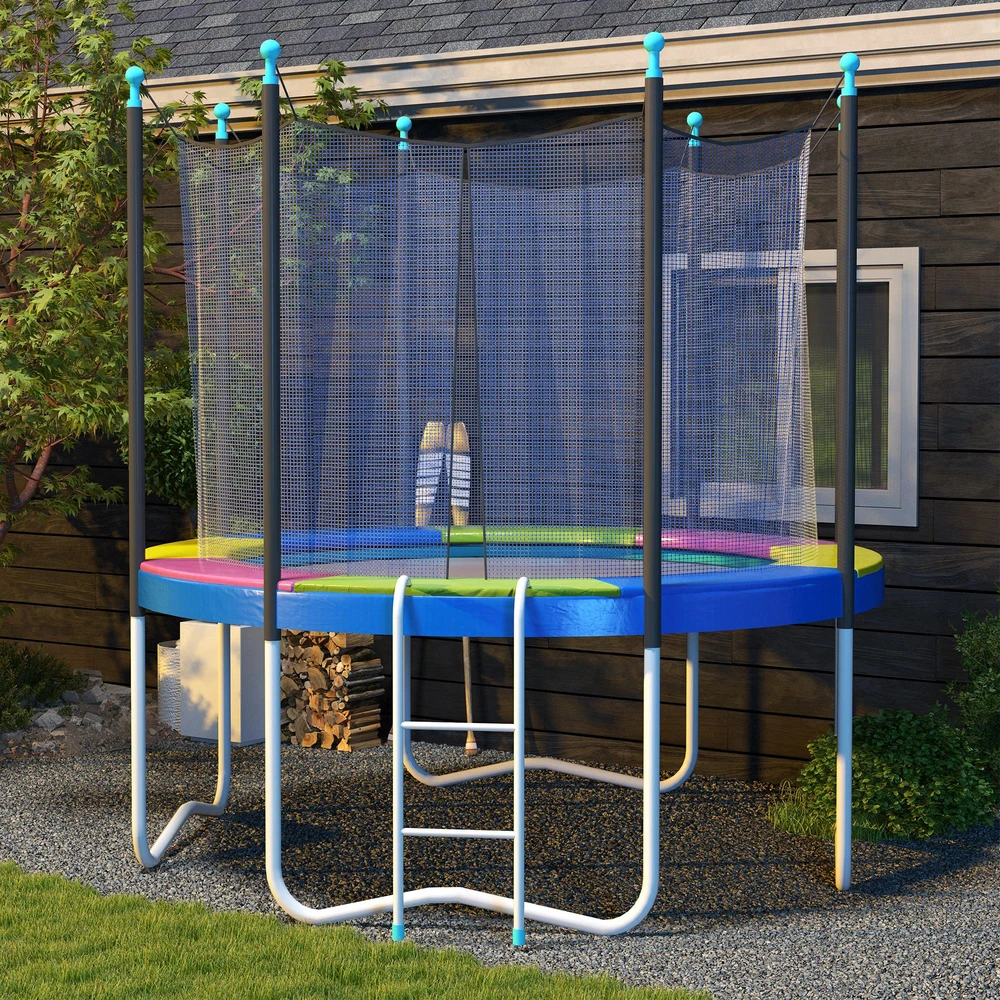 Aosom Trampolino krašto danga, vandeniui atspari, atspari plyšimui, Ø244 cm, spalvota