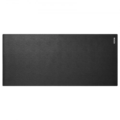 VEVOR Treniruoklio kilimėlis, juodas, didelio tankio PVC, 200 x 90 cm, 4 mm