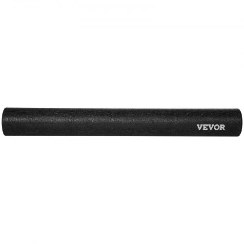 VEVOR Treniruoklio kilimėlis, juodas, didelio tankio PVC, 200 x 90 cm, 4 mm