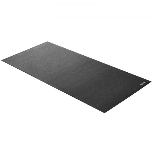 VEVOR Treniruoklių kilimėlis, juodas, didelio tankio PVC, 198 x 92 cm, 6 mm