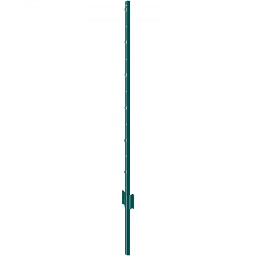 VEVOR Tvoros stulpas, U formos, plieno, žalias, 122 cm, 10 vnt.