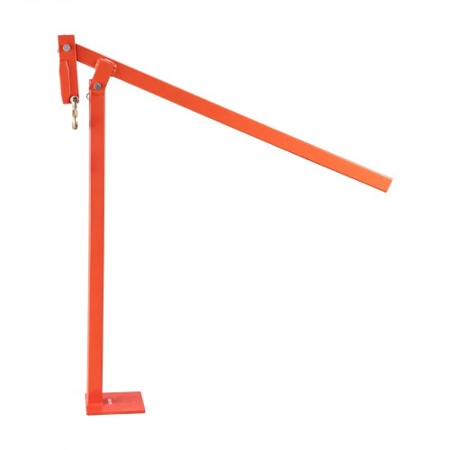 VEVOR Tvoros stulpų traukiklis BY-043-02, su traukimo plokšte ir 119 cm grandine, oranžinis, 95 cm
