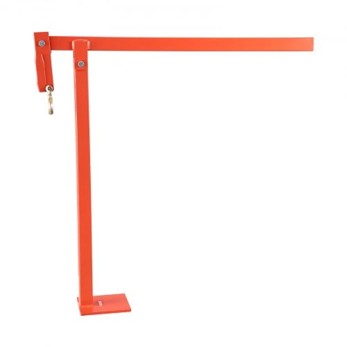 VEVOR Tvoros stulpų traukiklis BY-043-02, su traukimo plokšte ir 119 cm grandine, oranžinis, 95 cm