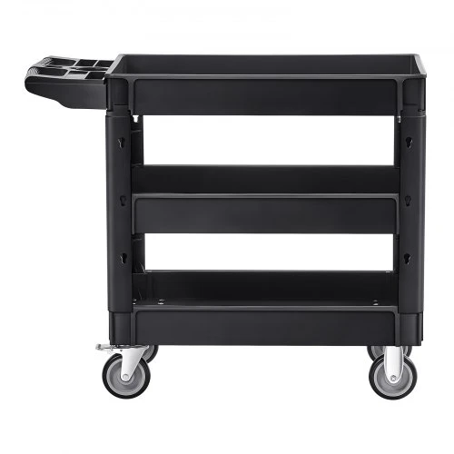 Koduva Ūkinis vežimėlis VEVOR UD253-3, 3 lentynų, PP plastikas, 102 x 44 x 87 cm, iki 249,5kg